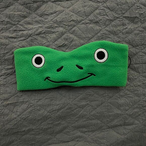 Green Frog Cozy Phones Over the Ears Wearable Headband Headphones for Kids - Picture 2 of 9